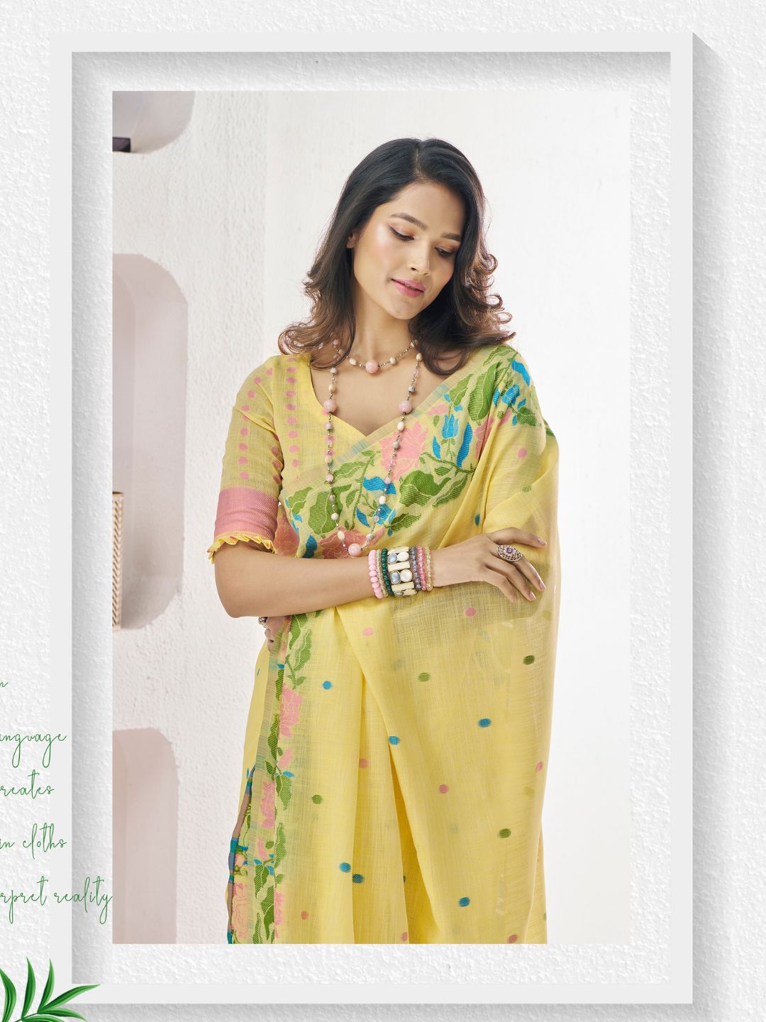 Urban Pallu Woven Design Silk Blend Daily Saree