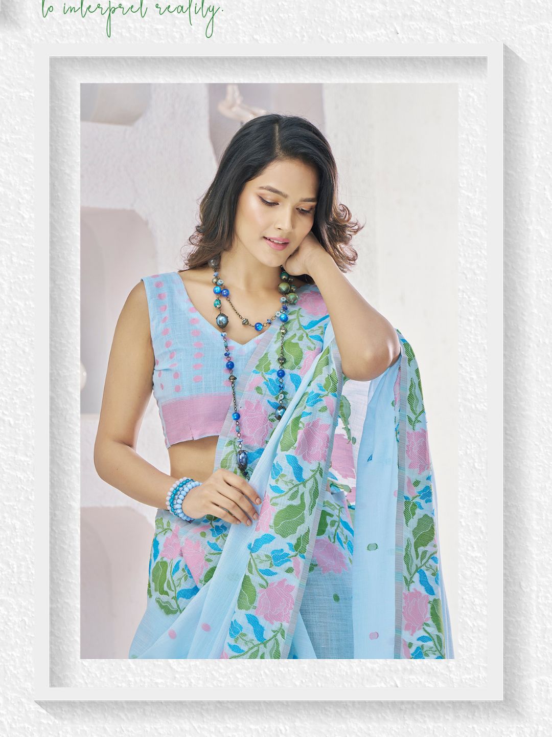 Urban Pallu Woven Design Silk Blend Daily Saree