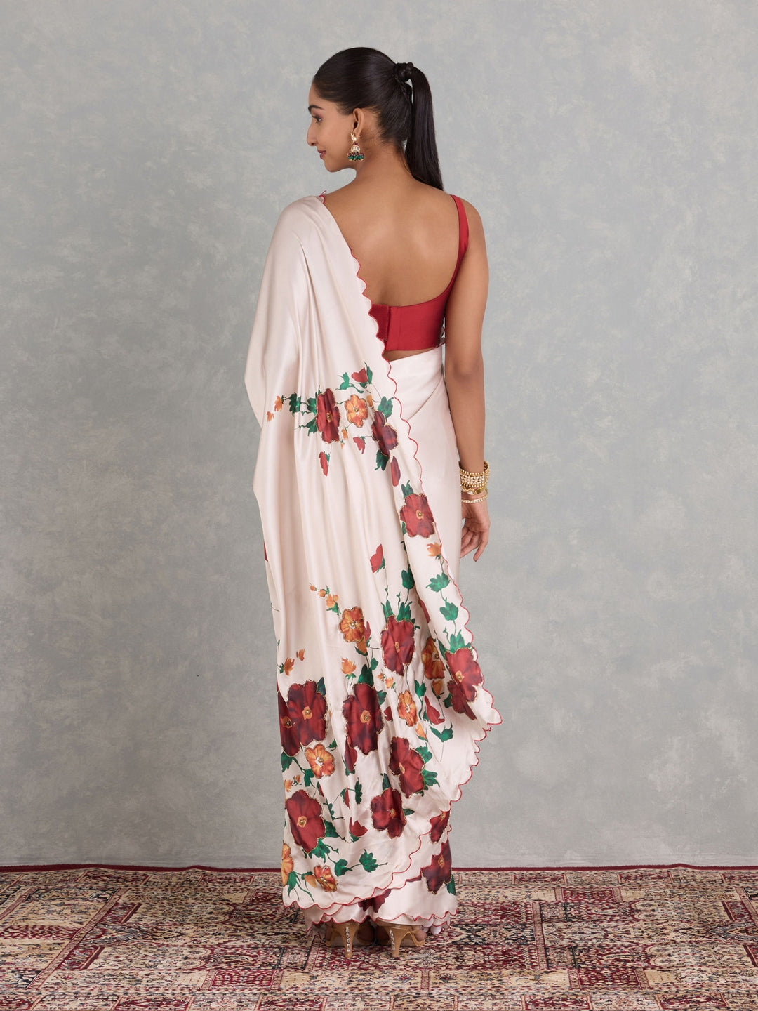 Urban Pallu Woven Design Pure Georgette Festive Saree