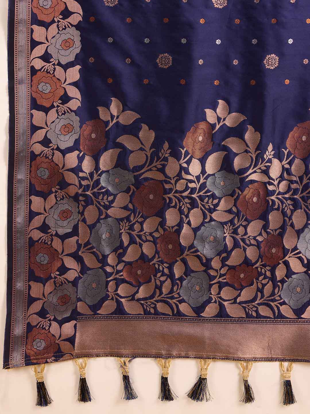 Urban Pallu Woven Design Silk Blend Party Saree
