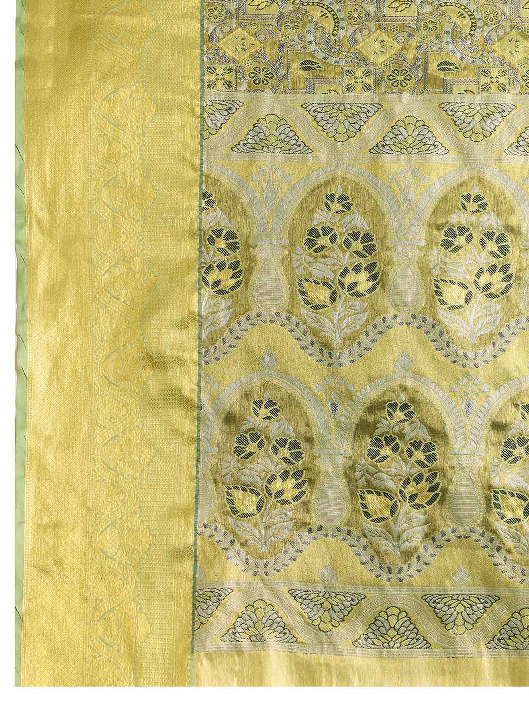 Urban Pallu Woven Design Silk Blend Party Saree