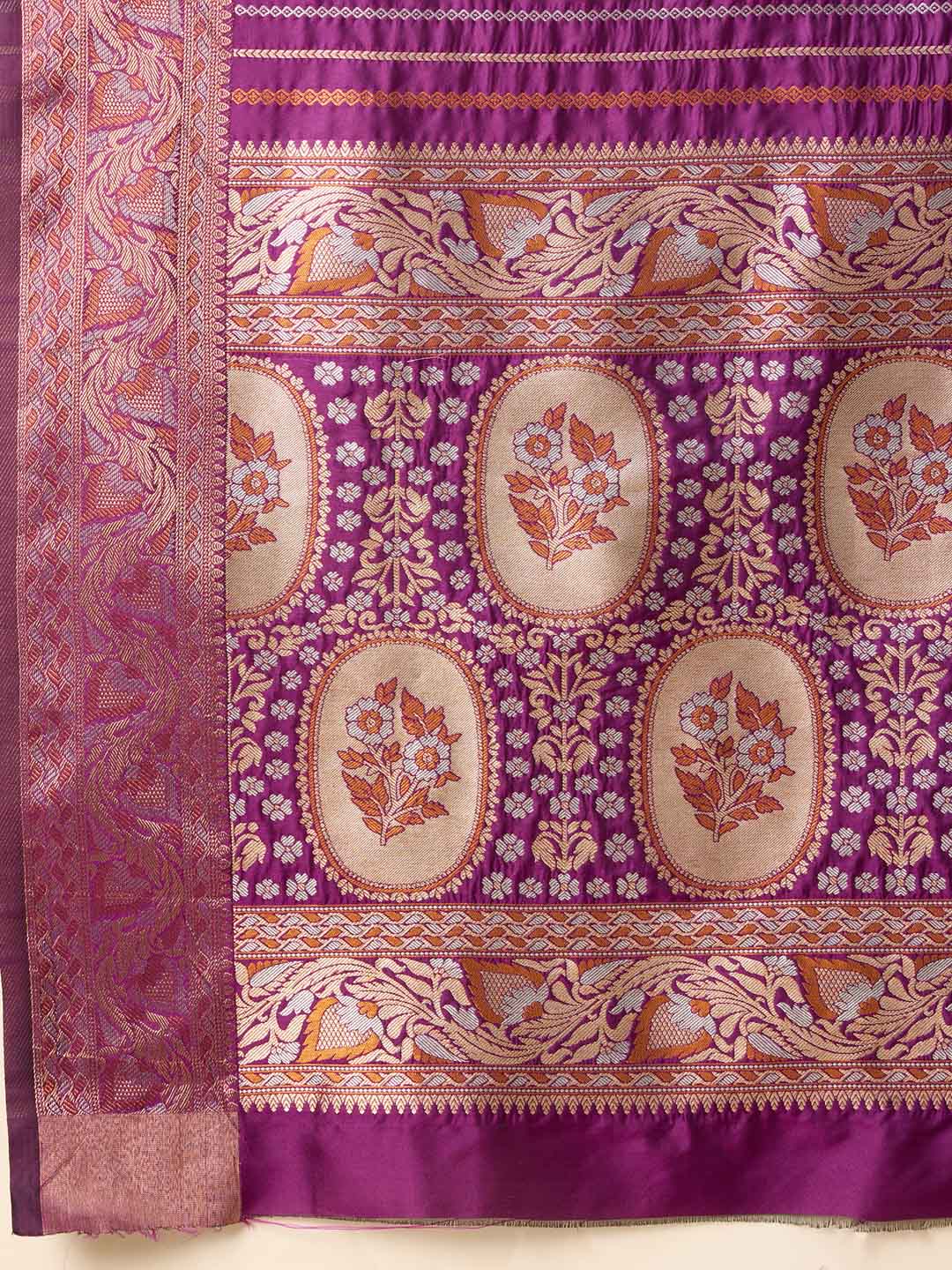 Urban Pallu Woven Design Silk Blend Party Saree