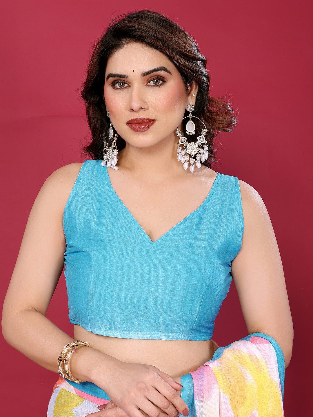 Urban Pallu Printed Pure Chiffon Daily Saree