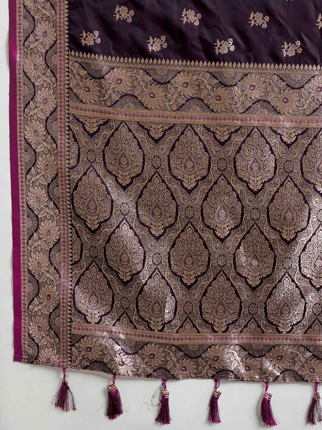 Urban Pallu Woven Design Silk Blend Party Saree