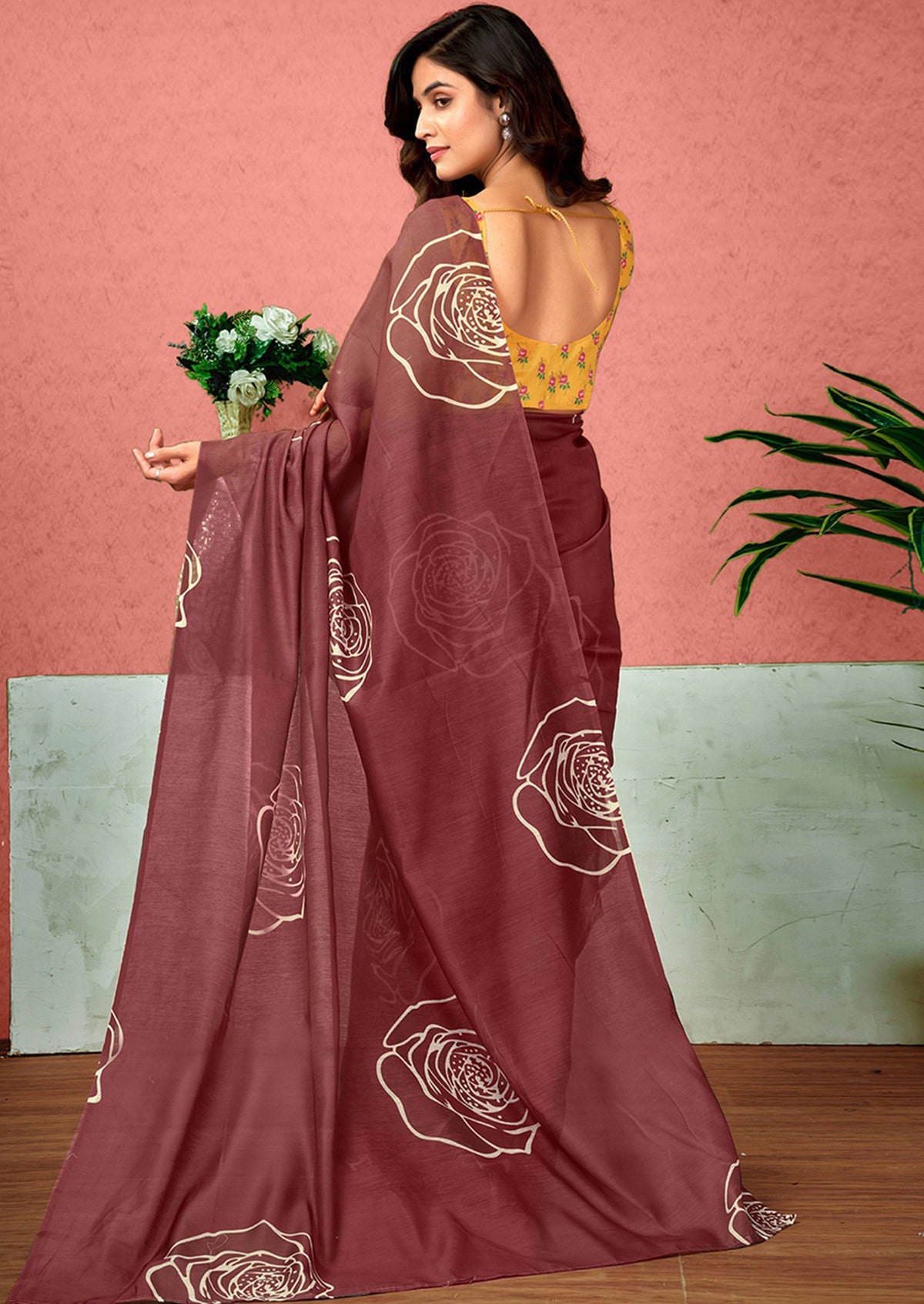 Urban Pallu Woven Design Pure Cotton Daily Saree
