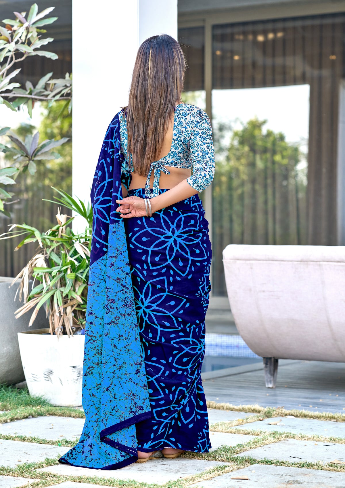 Urban Pallu Woven Design Pure Cotton Daily Saree