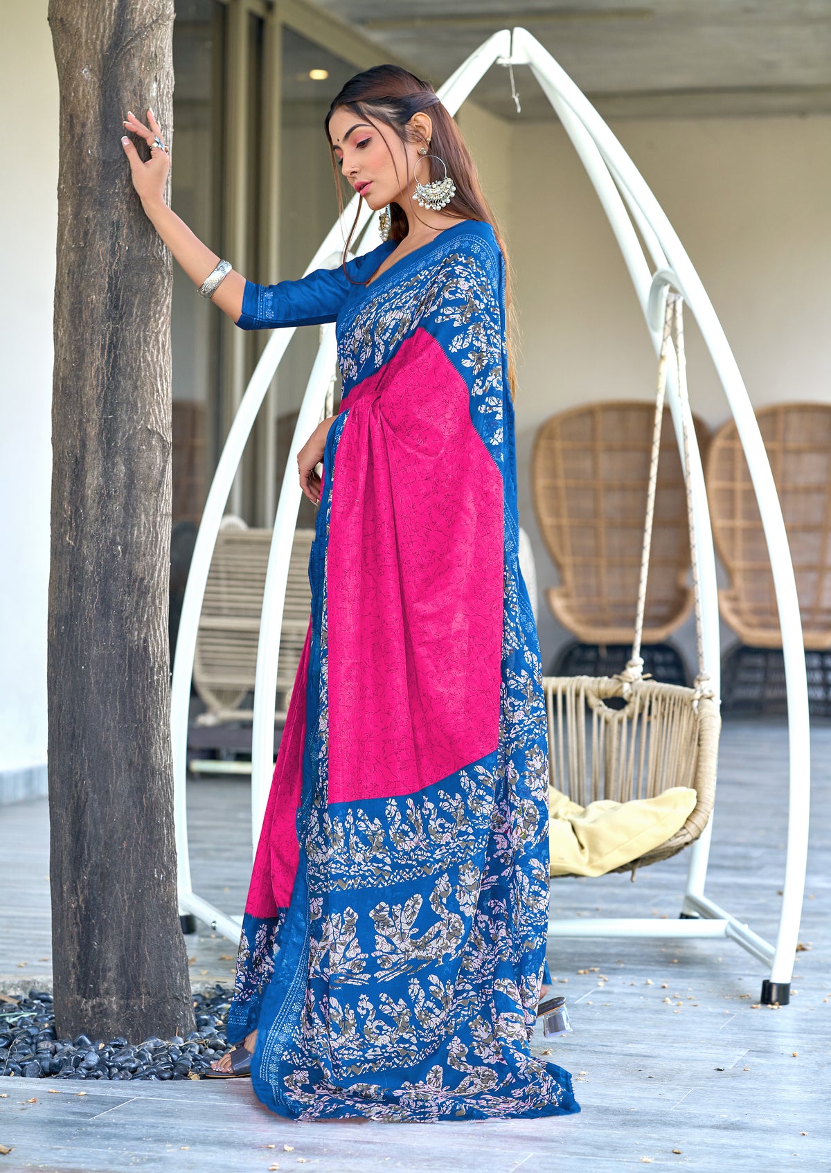 Urban Pallu Woven Design Pure Cotton Daily Saree