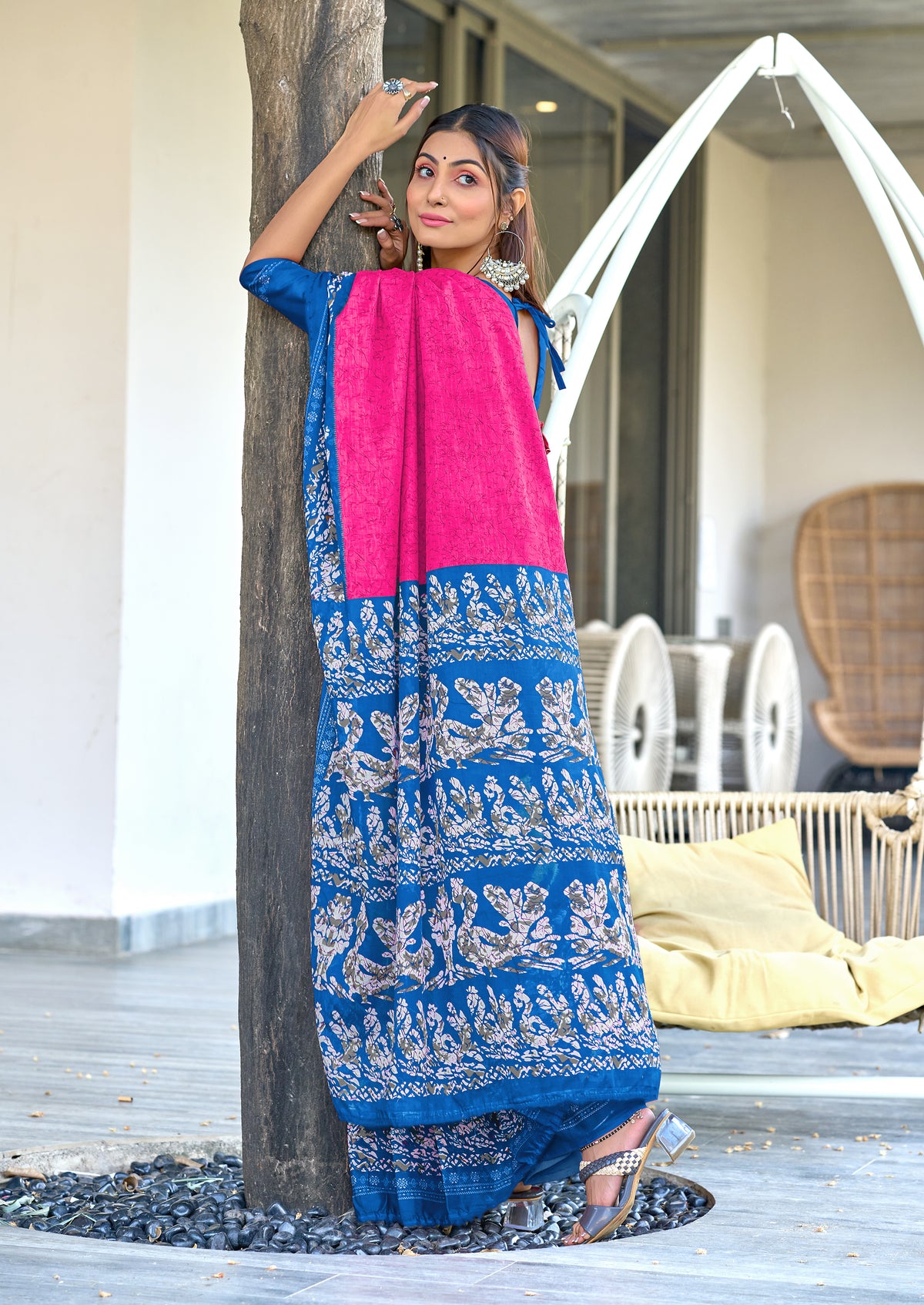 Urban Pallu Woven Design Pure Cotton Daily Saree