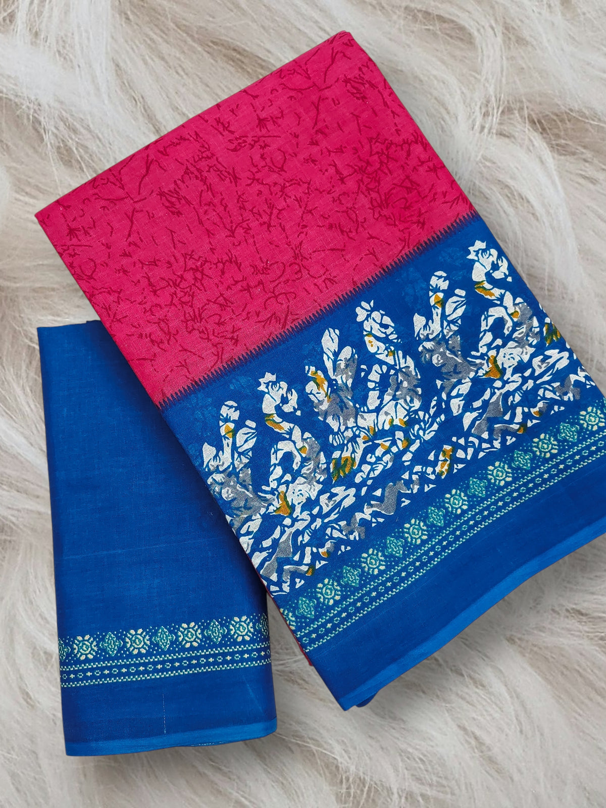 Urban Pallu Woven Design Pure Cotton Daily Saree