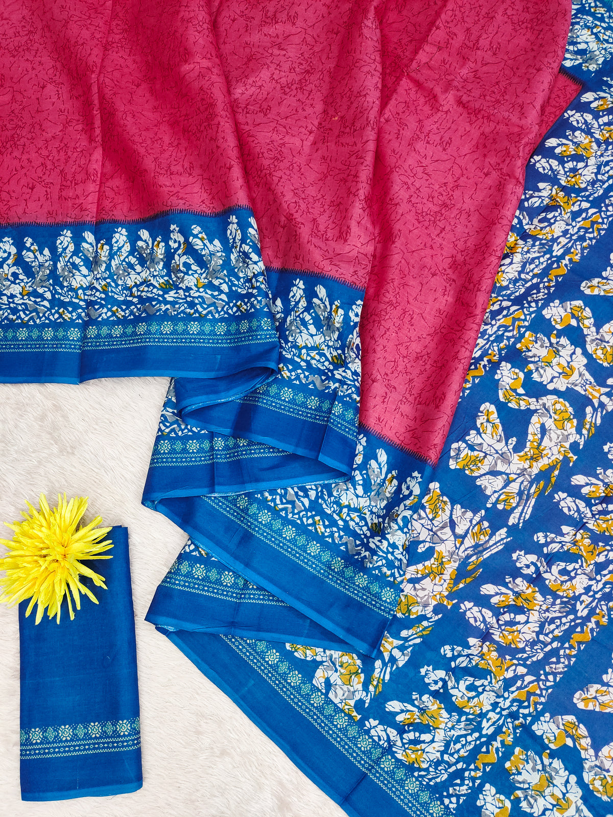Urban Pallu Woven Design Pure Cotton Daily Saree