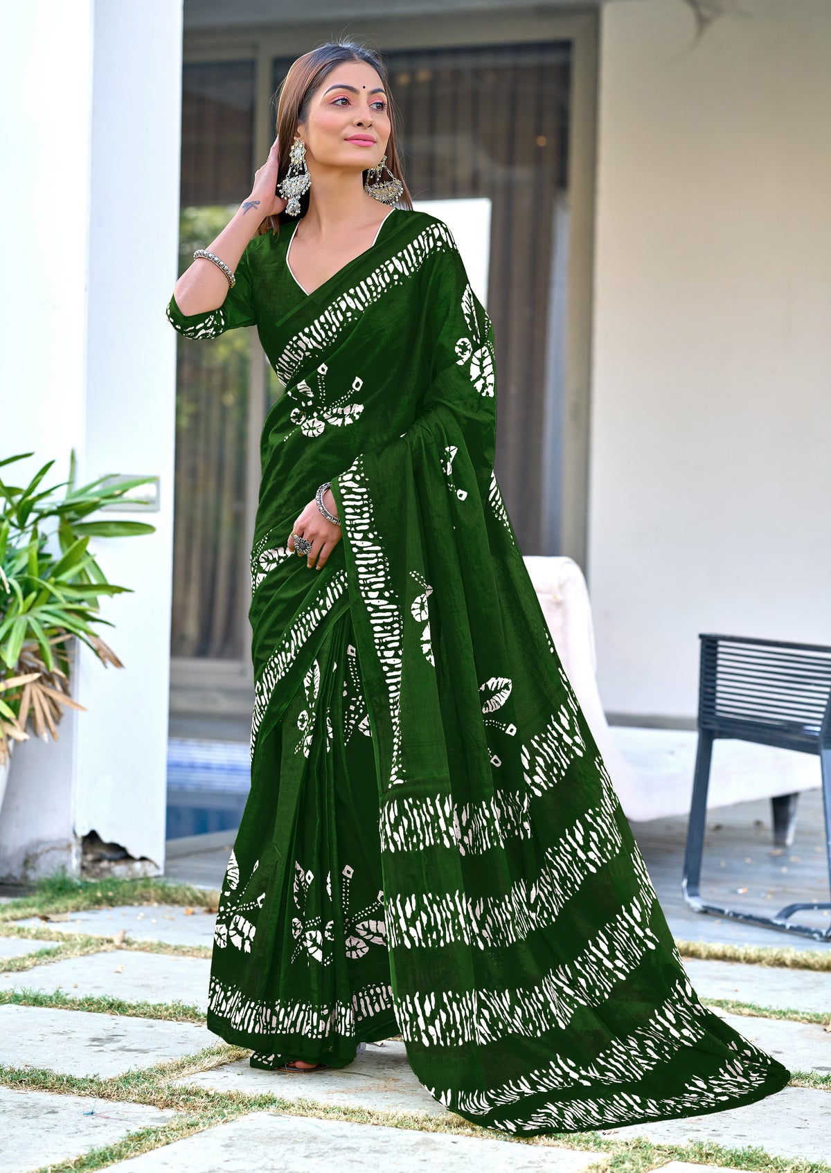 Urban Pallu Woven Design Pure Cotton Daily Saree