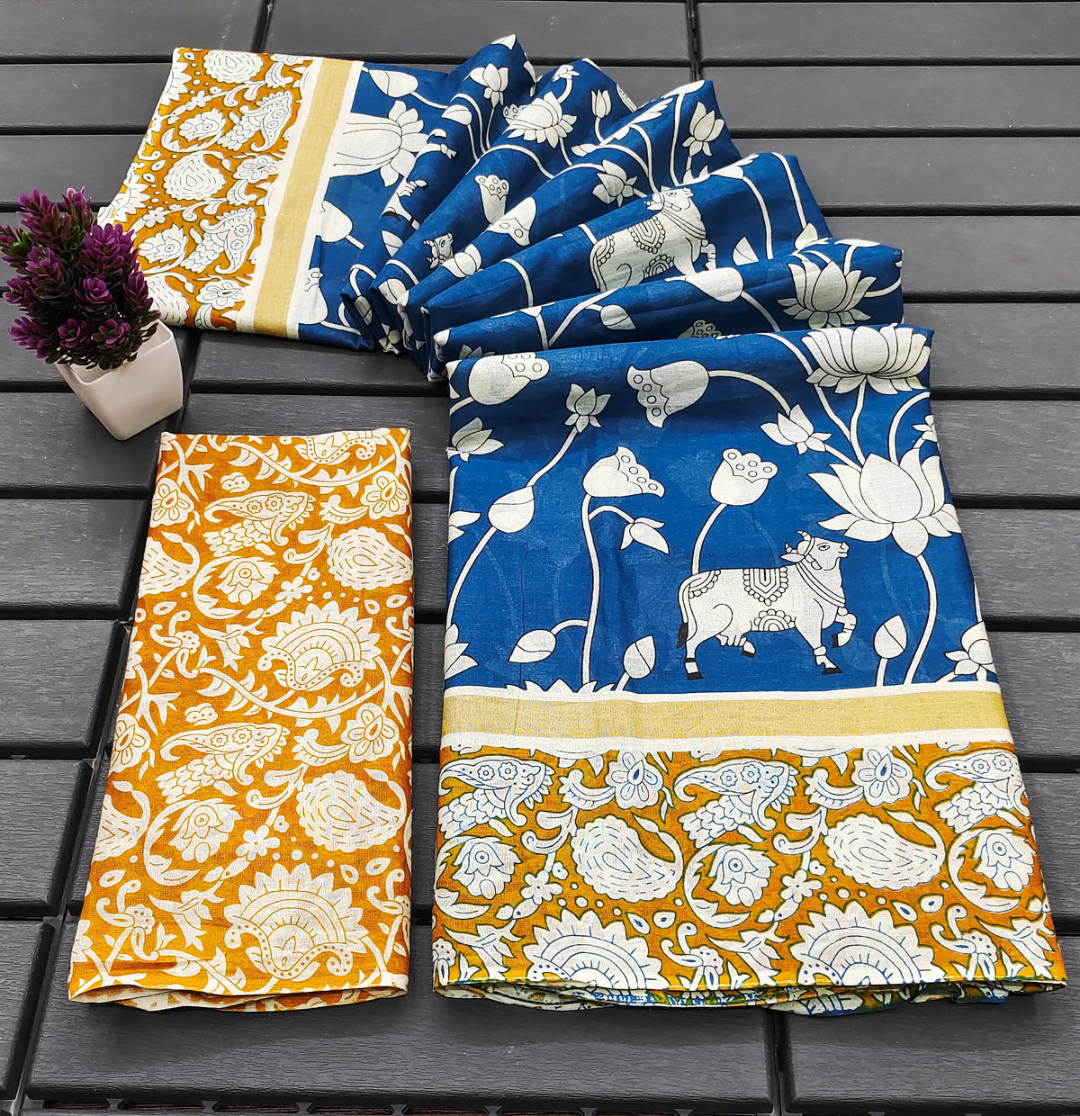 Urban Pallu Woven Design Pure Cotton Daily Saree