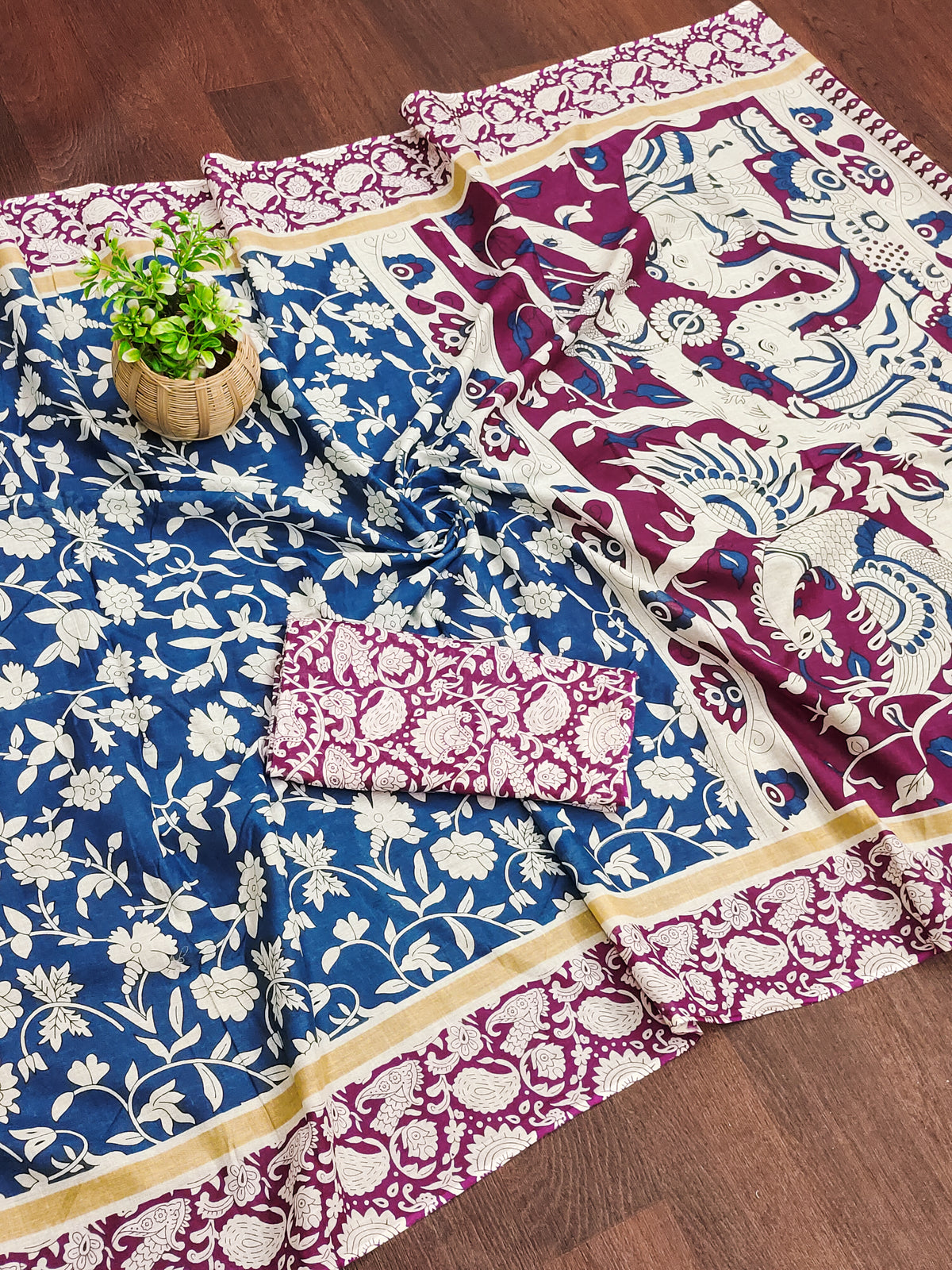 Urban Pallu Woven Design Pure Cotton Daily Saree