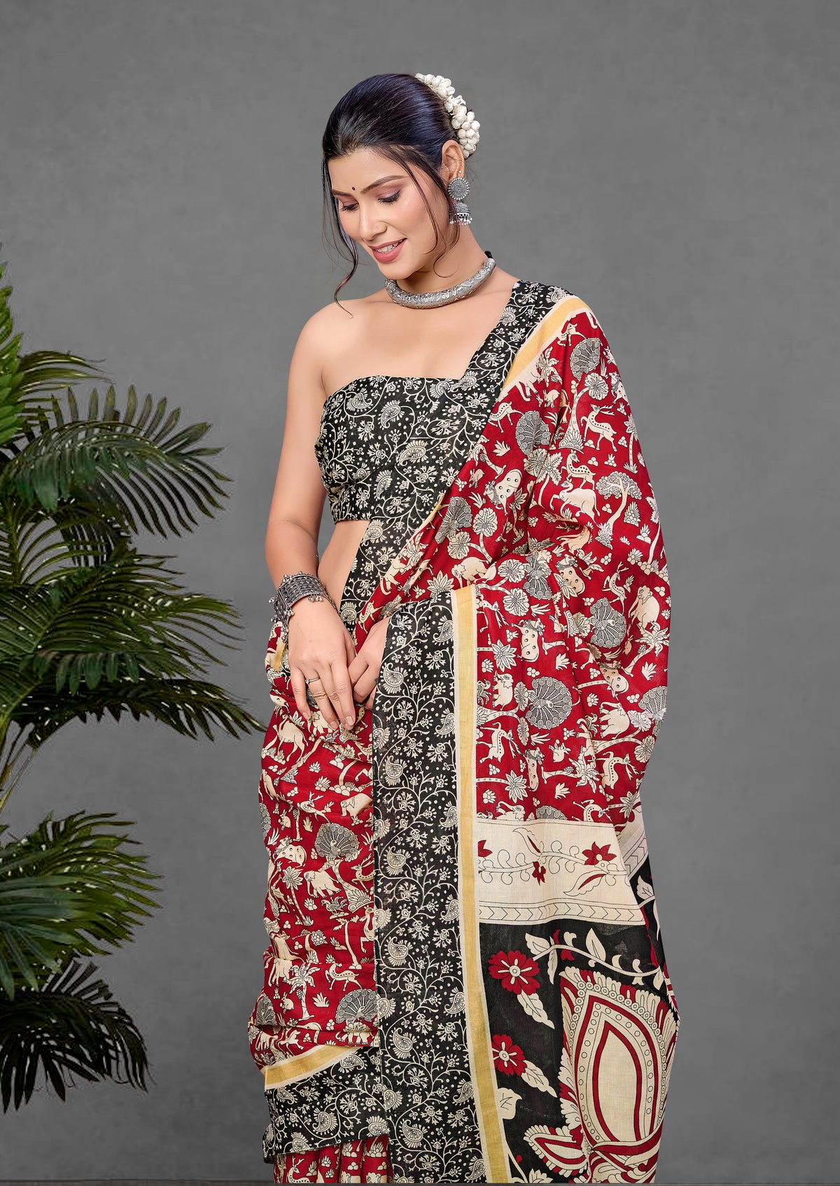 Urban Pallu Woven Design Pure Cotton Daily Saree