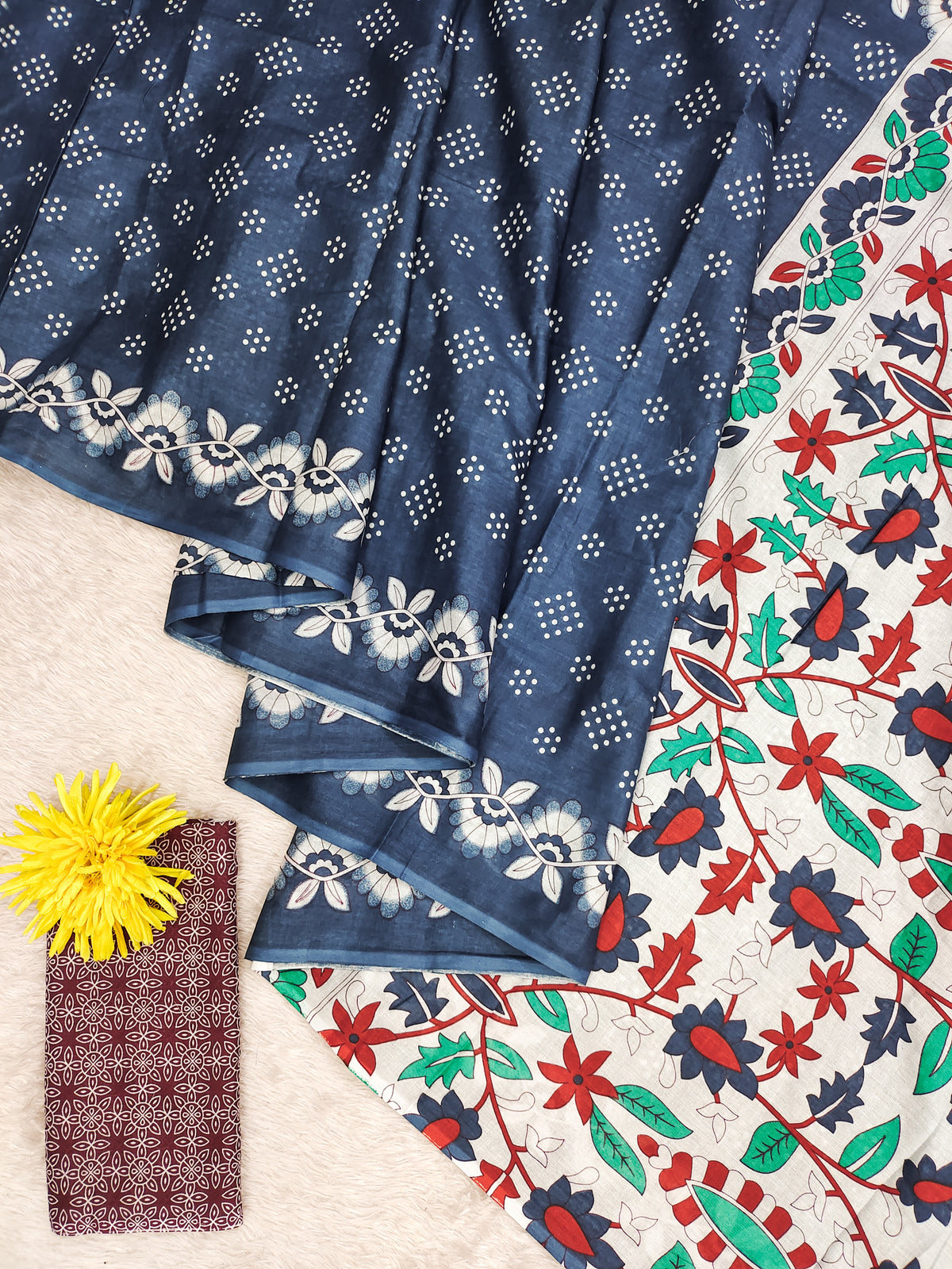 Urban Pallu Woven Design Pure Cotton Daily Saree