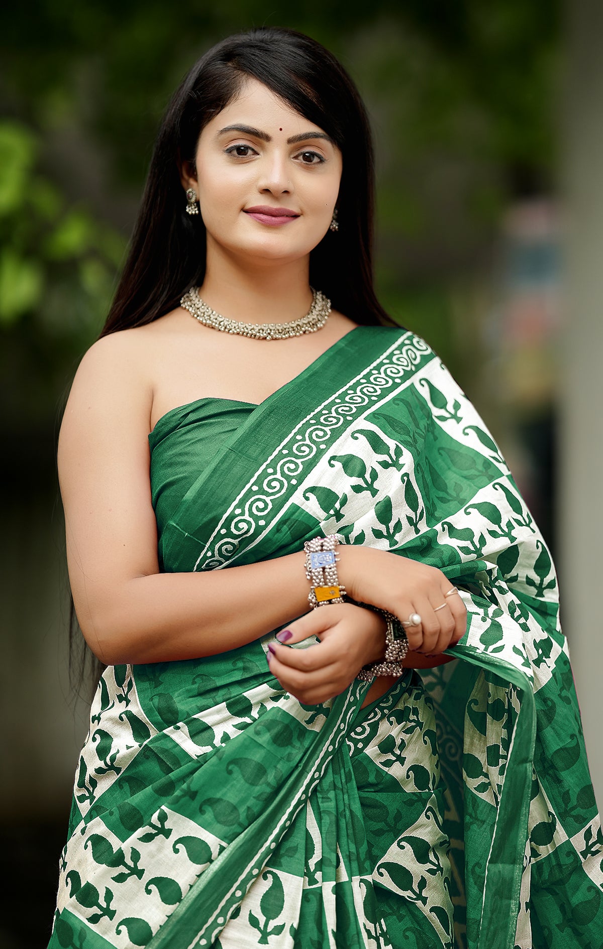 Urban Pallu Woven Design Pure Cotton Daily Saree