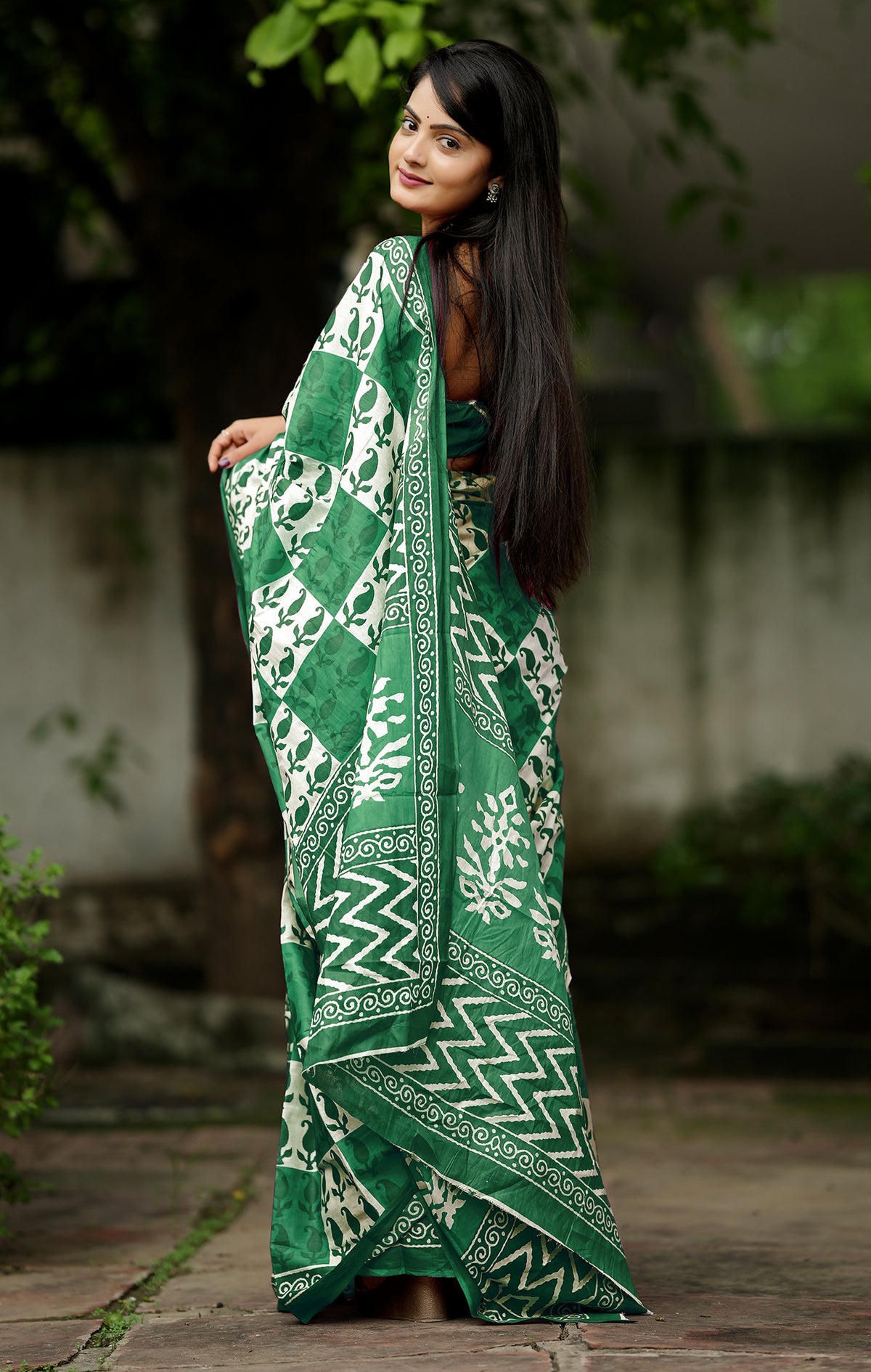 Urban Pallu Woven Design Pure Cotton Daily Saree