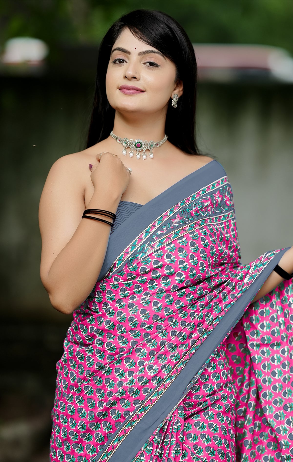 Urban Pallu Woven Design Pure Cotton Daily Saree