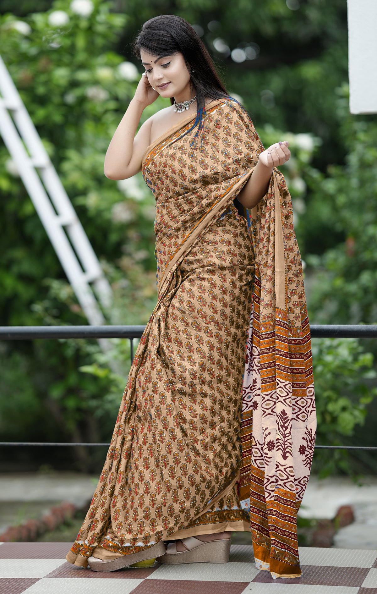 Urban Pallu Woven Design Pure Cotton Daily Saree