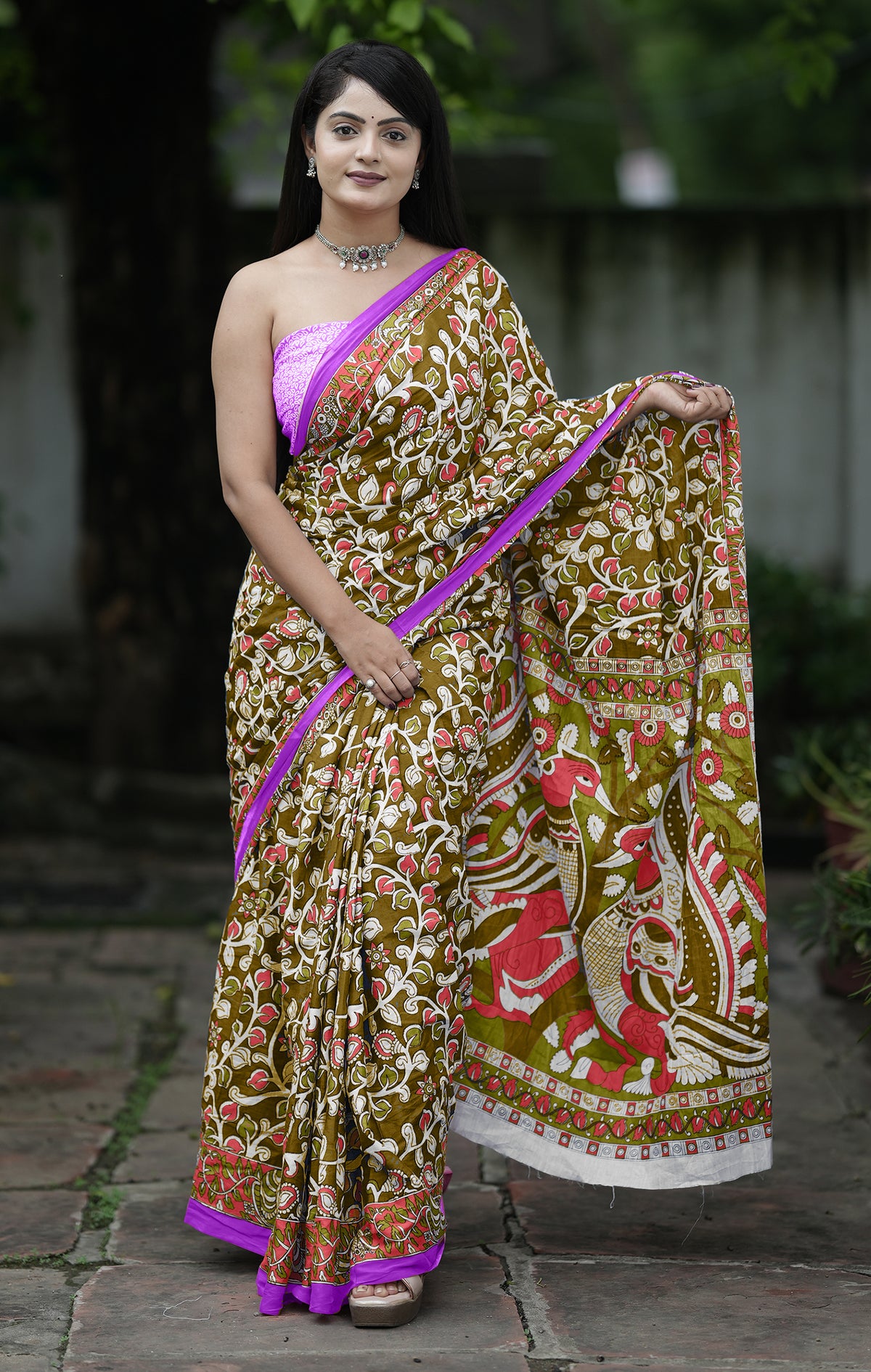 Urban Pallu Woven Design Pure Cotton Daily Saree