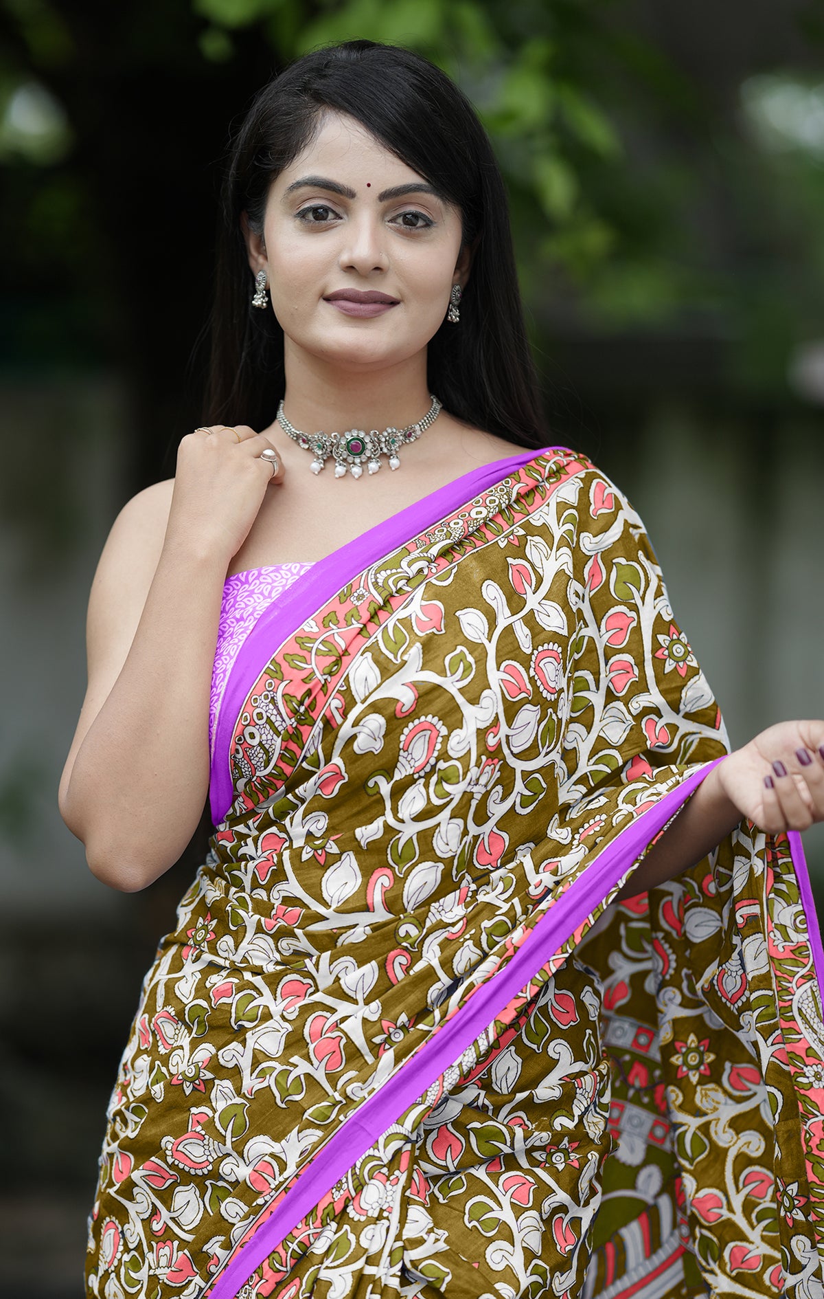 Urban Pallu Woven Design Pure Cotton Daily Saree