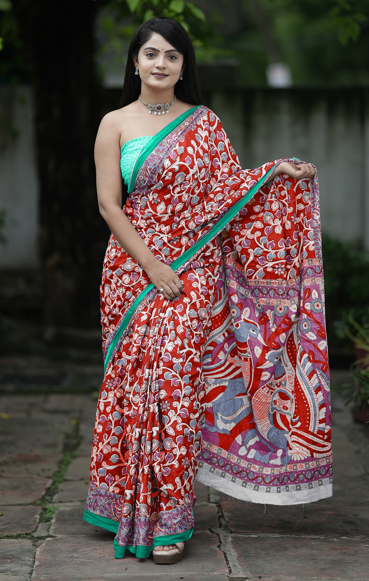 Urban Pallu Woven Design Pure Cotton Daily Saree