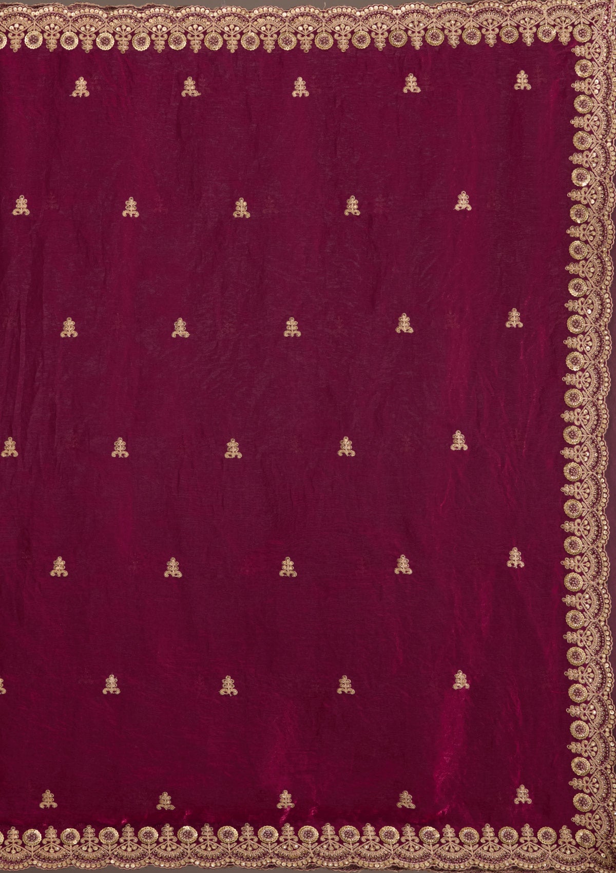 Urban Pallu Embellished Art Silk Festive Saree