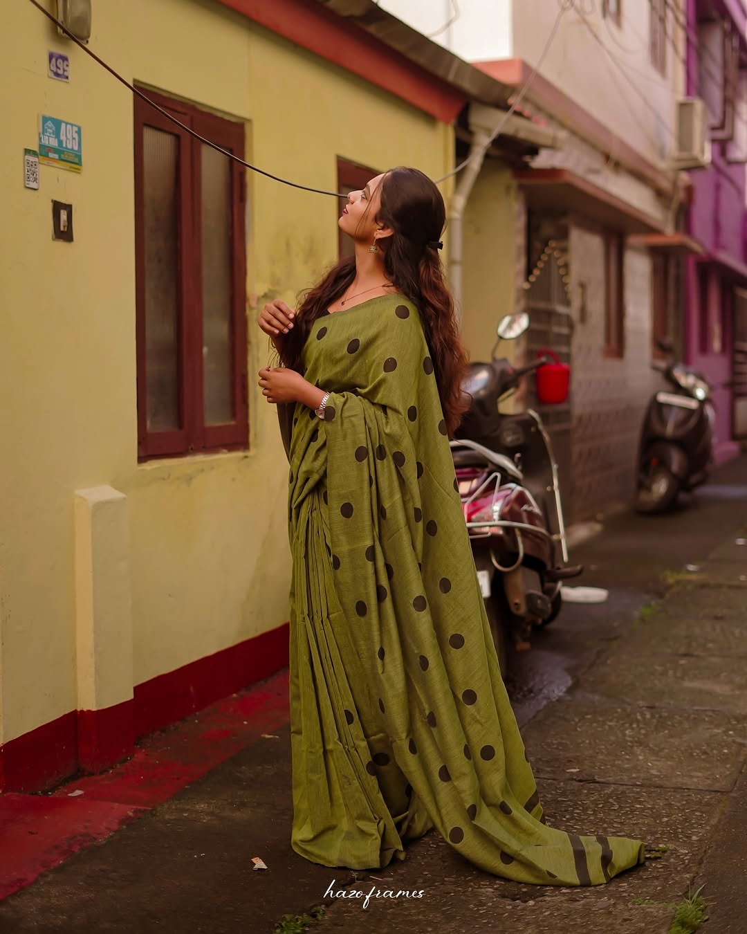 Urban Pallu Printed Cotton Blend Daily Saree