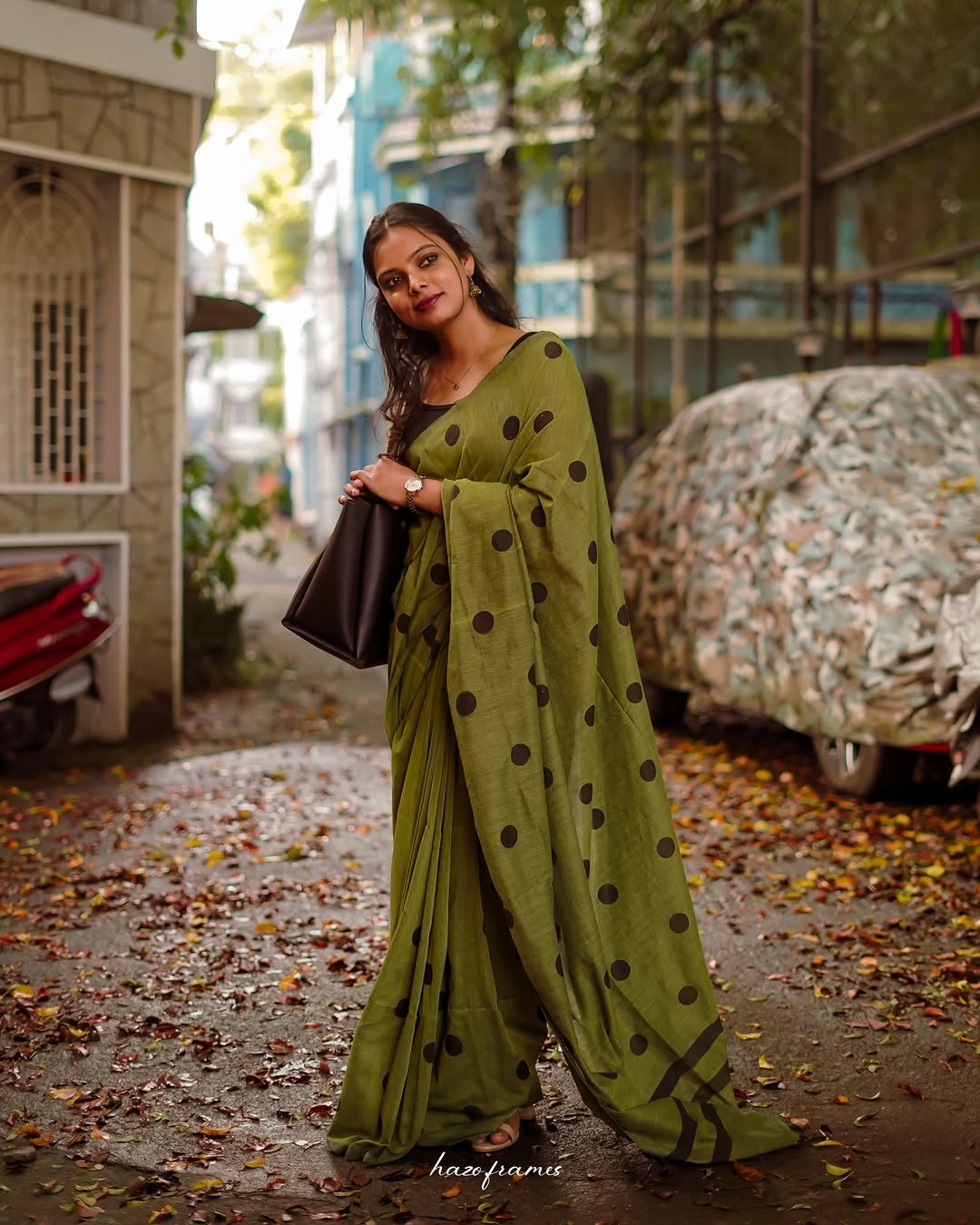 Urban Pallu Printed Cotton Blend Daily Saree
