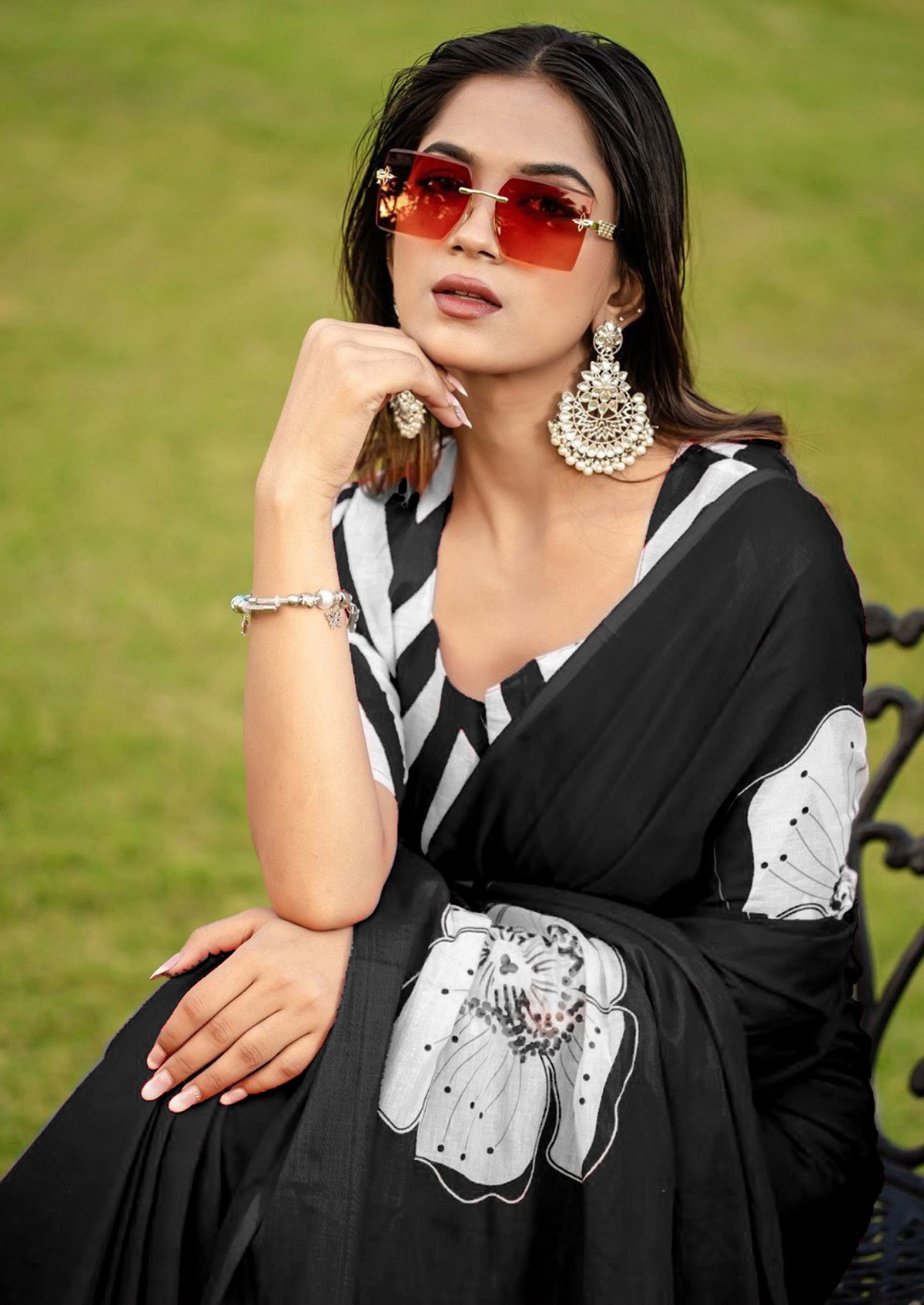 Urban Pallu Woven Design Pure Cotton Daily Saree