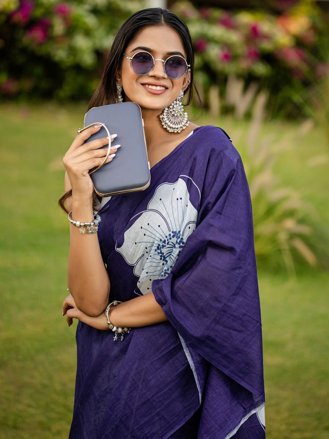 Urban Pallu Woven Design Pure Cotton Daily Saree