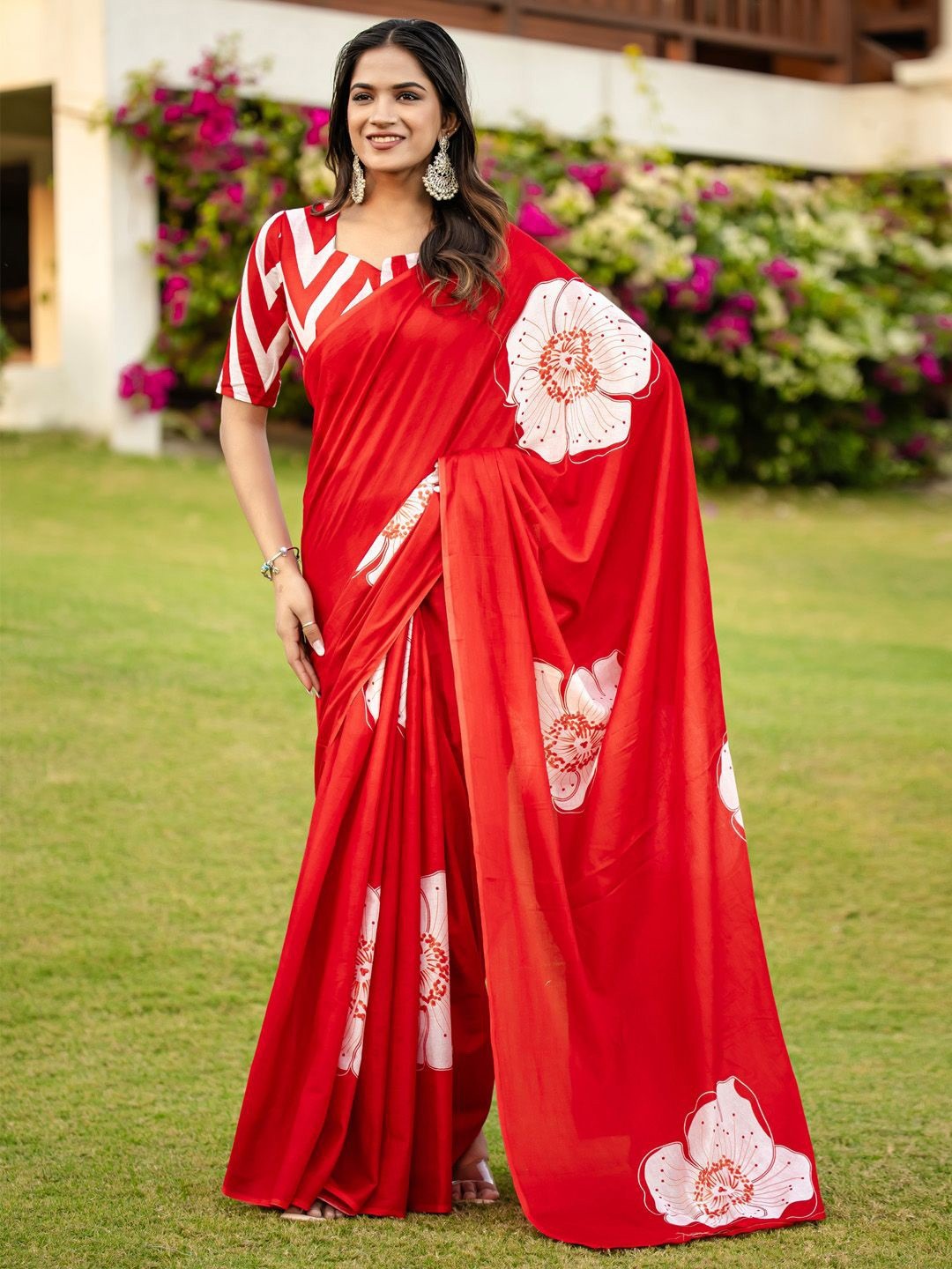 Urban Pallu Woven Design Pure Cotton Daily Saree