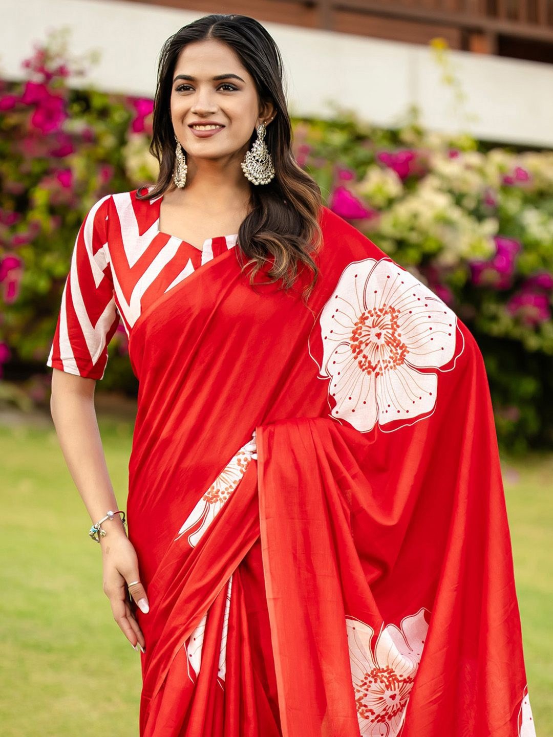Urban Pallu Woven Design Pure Cotton Daily Saree