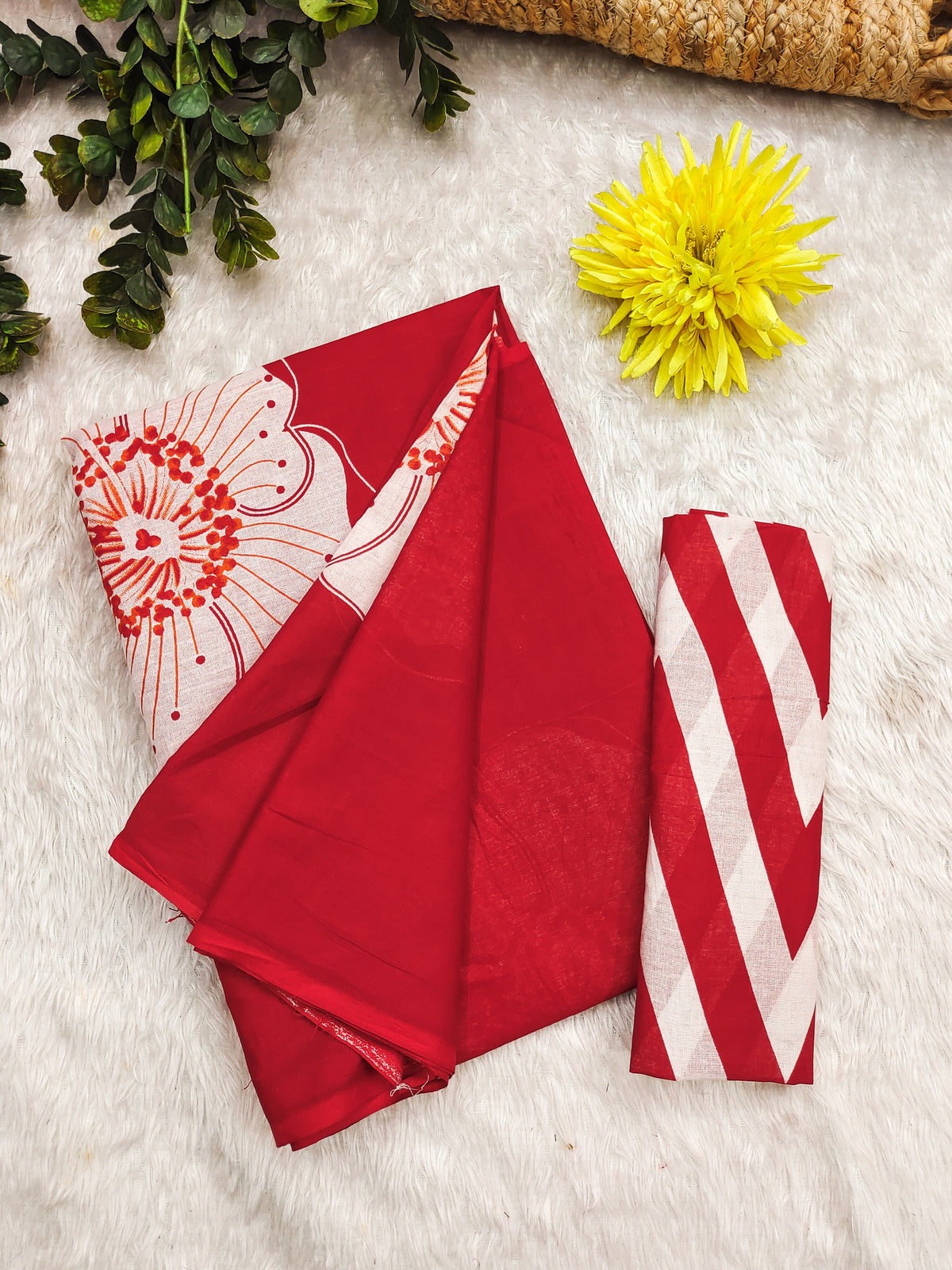 Urban Pallu Woven Design Pure Cotton Daily Saree